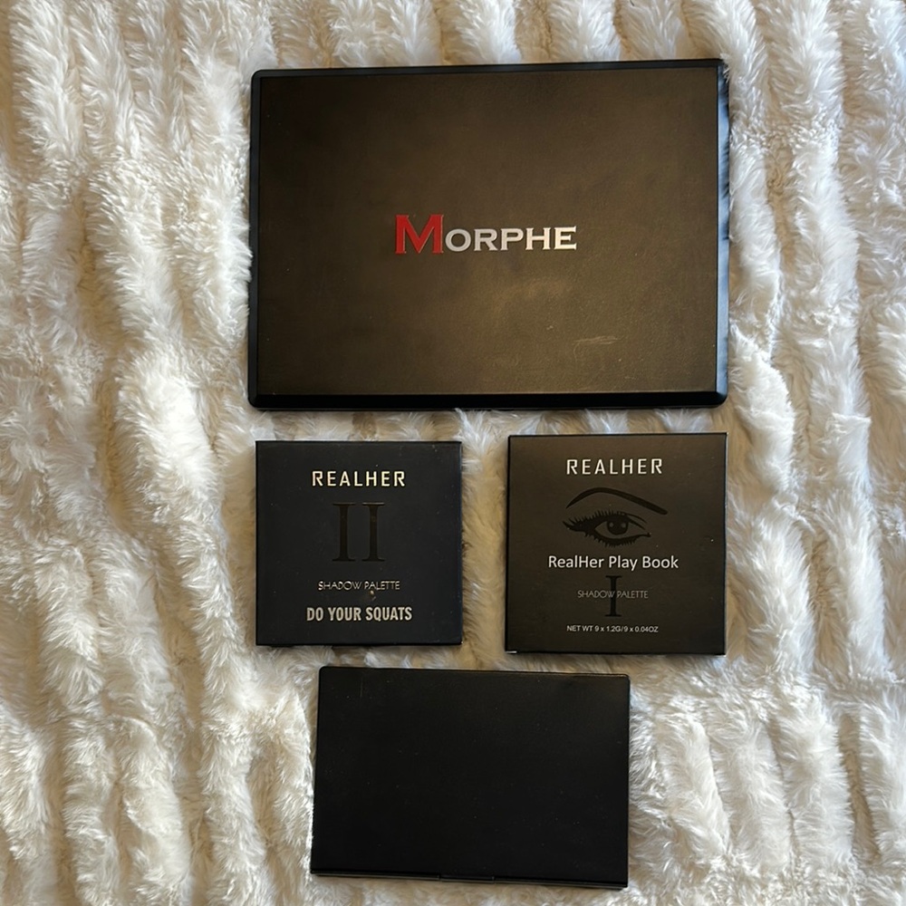 Morphe and RealHer Eyeshadow Palette Bundle